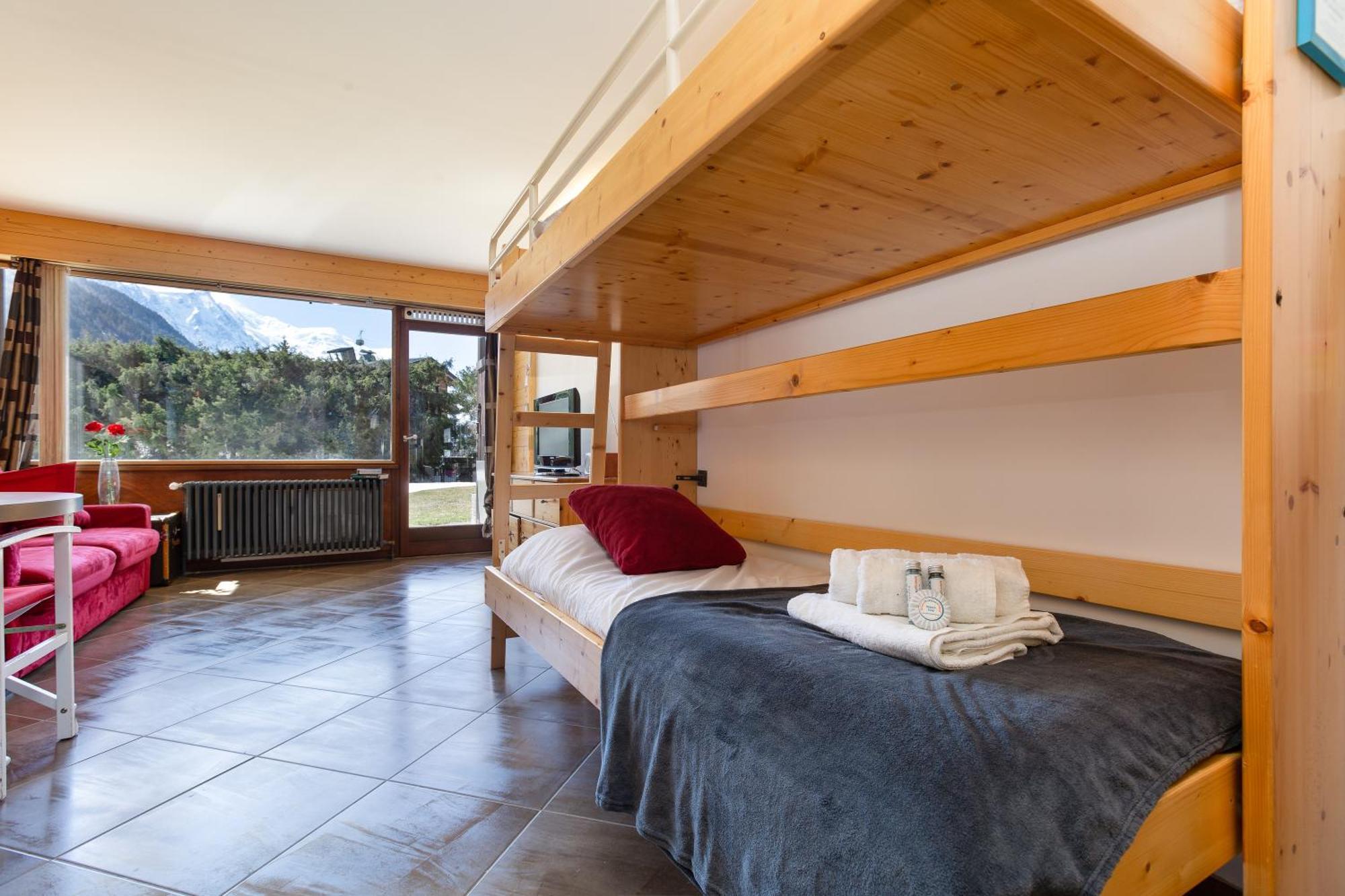 Residence Grands Montets 133 Ski In-Ski Out - Happy Rentals 샤모니 객실 사진